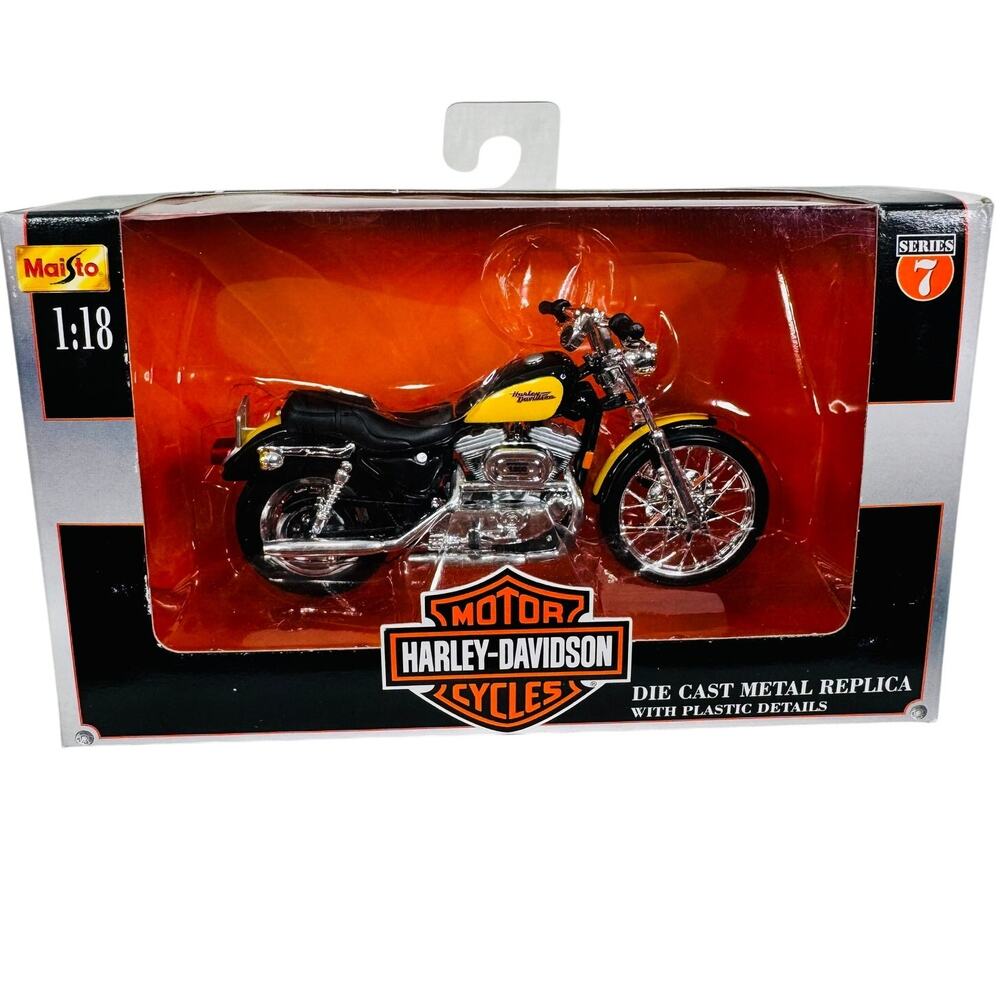 2000 Harley Davidson FXDWG Dyna Wide Glide‎ Maisto Series 7 1:18 scale